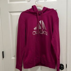 Adidas pink girls XL hoodie